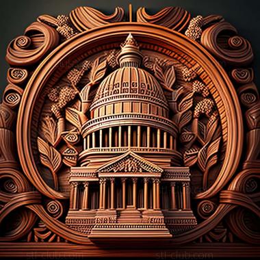 3D model capitol building (STL)